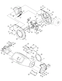 Impeller Assembly parts for Craftsman Chipper-Shredder & Vac 24A-464N799 / 2012 from AppliancePartsPros.com