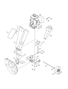 Chute & Wheels parts for Craftsman Chipper-Shredder & Vac 24A-464N799 / 2015 from AppliancePartsPros.com