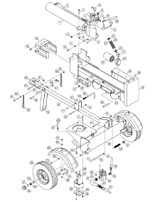 General Assembly parts for Craftsman Log Splitter 24BF570F299 / 2007 from AppliancePartsPros.com