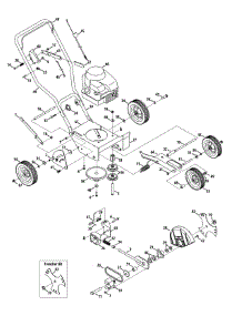 General Assembly parts for Craftsman Edger 25B-554G299 / 2012 from AppliancePartsPros.com