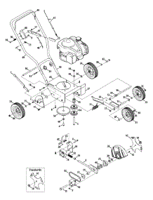 General Assembly parts for Craftsman Edger 25B-554K799 / 2014 from AppliancePartsPros.com