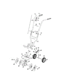 General Assembly parts for Craftsman Tiller 316.299371 from AppliancePartsPros.com