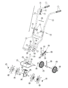 General Assembly parts for Craftsman Tiller 316.299372 / 2012 from AppliancePartsPros.com