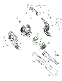 Housing Assembly parts for Craftsman Handheld Product 316.794980 from AppliancePartsPros.com