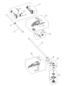 Trimmer Assembly parts for Craftsman Handheld Product 316.79586 from AppliancePartsPros.com
