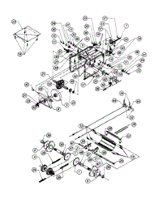 Drive Assembly parts for Craftsman Snow Thrower 317E738E099 / 1997 from AppliancePartsPros.com