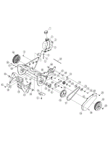 Drive Assembly parts for Craftsman Snow Thrower 31A-2M1A799 / 2008 from AppliancePartsPros.com