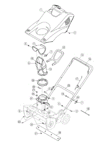 General Assembly parts for Craftsman Snow Thrower 31A-2M1A799 / 2009 from AppliancePartsPros.com