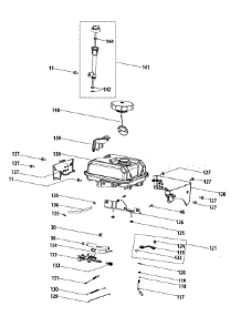 165-Wu Fuel Tank & Mounting parts for Craftsman Snow Thrower 31A-3ABD799 / 2015 from AppliancePartsPros.com
