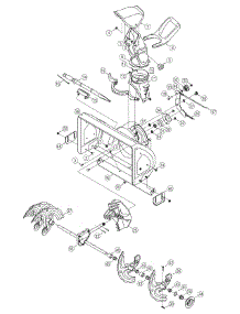 Blower Housing Assembly parts for Craftsman Snow Thrower 31A-3CDE799 / 2006 from AppliancePartsPros.com
