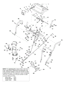 Handle & Controls parts for Craftsman Snow Thrower 31AE558G099 / 2004 from AppliancePartsPros.com