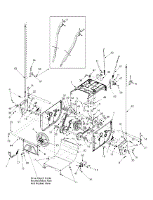 Frame Assembly parts for Craftsman Snow Thrower 31AE5D8E099 / 2002 from AppliancePartsPros.com