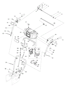 Handle parts for Craftsman Snow Thrower 31AE5HTG799 / 2005 from AppliancePartsPros.com