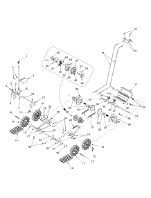 Track parts for Craftsman Snow Thrower 31AE7H8G799 / 2005 from AppliancePartsPros.com