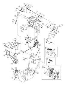 Handle Panel parts for Craftsman Snow Thrower 31AH54SG793 / 2012 from AppliancePartsPros.com
