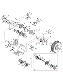 Drive parts for Craftsman Snow Thrower 31AH54SG793 / 2013 from AppliancePartsPros.com