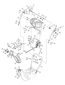 Handle Panel Assembly parts for Craftsman Snow Thrower 31AH54TG799 / 2009 from AppliancePartsPros.com