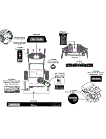Label Map parts for Craftsman Snow Thrower 31AH55TH793 / 2012 from AppliancePartsPros.com