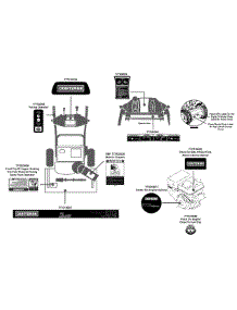 Label Map parts for Craftsman Snow Thrower 31AH55TH793 / 2013 from AppliancePartsPros.com