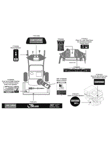 Label Map parts for Craftsman Snow Thrower 31AH55TH799 / 2009 from AppliancePartsPros.com