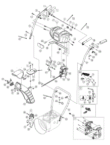 Handle Panel Assembly parts for Craftsman Snow Thrower 31AH55TH799 / 2011 from AppliancePartsPros.com