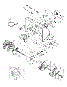 General Assembly parts for Craftsman Snow Thrower 31AH5WTG799 / 2008 from AppliancePartsPros.com