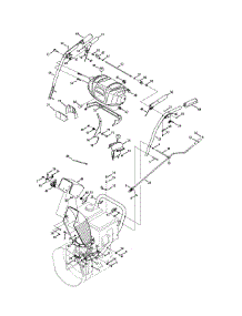Handle & Panel Assembly parts for Craftsman Snow Thrower 31AH95SI799 / 2010 from AppliancePartsPros.com