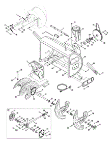 Auger & Housing Assembly parts for Craftsman Snow Thrower 31AH95SI799 / 2011 from AppliancePartsPros.com