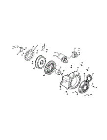 490-Su-10 Starter Assembly & Blower Housing parts for Craftsman Snow Thrower 31AH97SJ799 / 2010 from AppliancePartsPros.com