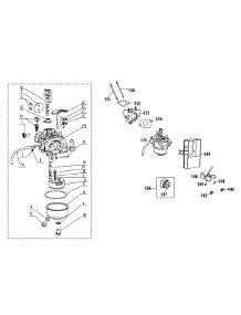490-Sua Carburetor parts for Craftsman Snow Thrower 31AH97SJ799 / 2011 from AppliancePartsPros.com