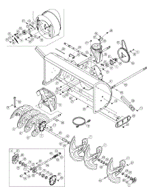 General Assembly parts for Craftsman Snow Thrower 31AH9J6J799 / 2008 from AppliancePartsPros.com