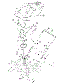 General Assembly parts for Craftsman Snow Thrower 31AM2N1C799 / 2008 from AppliancePartsPros.com