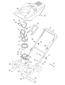 General Assembly parts for Craftsman Snow Thrower 31AM2N5C799 / 2009 from AppliancePartsPros.com