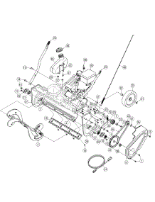 Auger Assembly parts for Craftsman Snow Thrower 31AM2T6D799 / 2011 from AppliancePartsPros.com