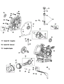 370-Jua Crankcase parts for Craftsman Snow Thrower 31AM2T6D799 / 2012 from AppliancePartsPros.com