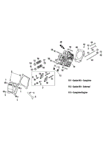370-Jua Cylinder Head parts for Craftsman Snow Thrower 31AM2T6D799 / 2012 from AppliancePartsPros.com