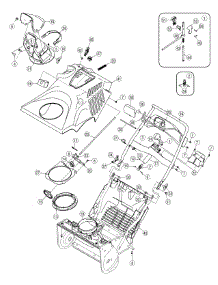Handle & Shroud parts for Craftsman Snow Thrower 31AM2T6D799 / 2012 from AppliancePartsPros.com