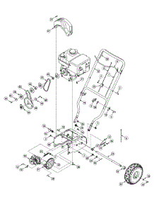 Drive & Handle Assembly parts for Craftsman Snow Thrower 31AM32BD799 / 2009 from AppliancePartsPros.com