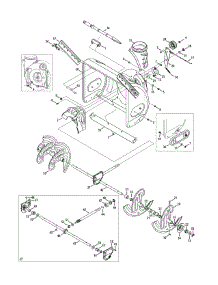 Auger & Housing parts for Craftsman Snow Thrower 31AM59TG799 / 2015 from AppliancePartsPros.com