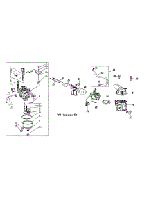 265-Ju-12 Carburetor parts for Craftsman Snow Thrower 31AS2S1D793 / 2012 from AppliancePartsPros.com