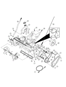 Auger & Housing parts for Craftsman Snow Thrower 31AS2S5D799 / 2012 from AppliancePartsPros.com