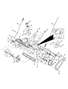 Auger & Drive parts for Craftsman Snow Thrower 31AS2S5D799 / 2013 from AppliancePartsPros.com