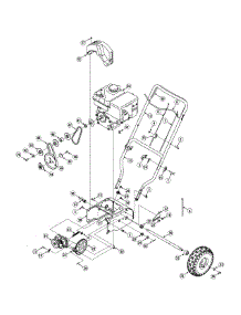Handle & Drive Assembly parts for Craftsman Snow Thrower 31AS32BD799 / 2010 from AppliancePartsPros.com
