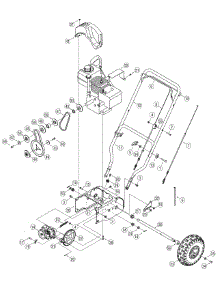 General Assembly parts for Craftsman Snow Thrower 31AS3CAD799 / 2007 from AppliancePartsPros.com