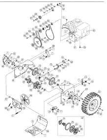 Drive Assembly parts for Craftsman Snow Thrower 31AS53SF793 / 2012 from AppliancePartsPros.com