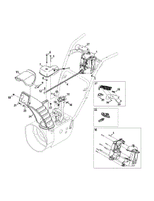 Chute Control parts for Craftsman Snow Thrower 31AS53SF793 / 2013 from AppliancePartsPros.com