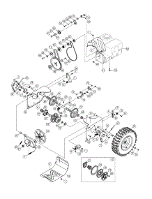 Drive Assembly parts for Craftsman Snow Thrower 31AS53TF799 / 2010 from AppliancePartsPros.com