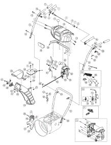 Handle Panel parts for Craftsman Snow Thrower 31AS53TF799 / 2012 from AppliancePartsPros.com