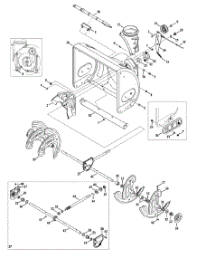 Auger & Housing parts for Craftsman Snow Thrower 31AS53TF799 / 2013 from AppliancePartsPros.com