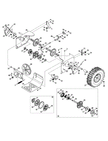 Drive parts for Craftsman Snow Thrower 31AS53TF799 / 2013 from AppliancePartsPros.com